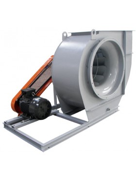 centrifugal fan pulley backward